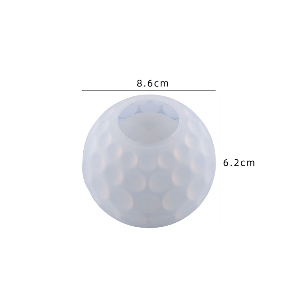 Silicone World Silicone Mold DIY Epoxy Resin Candle Holder Mould Aromatherapy Candle Molds Clay Plaster Mould Glue Mold: light yellow