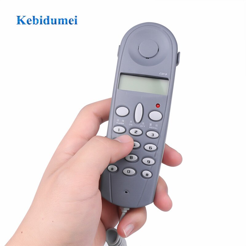 kebidumei C019 Telephone Phone Line Network Cable Tester Butt Test Tester Lineman Tool Device Fiber Tool