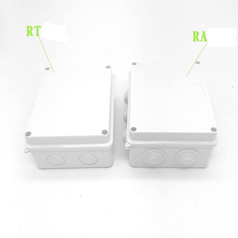 ABS Plastic Waterproof Junction Box DIY Outdoor Electrical Connection box RA Series IP65 Cable Branch box