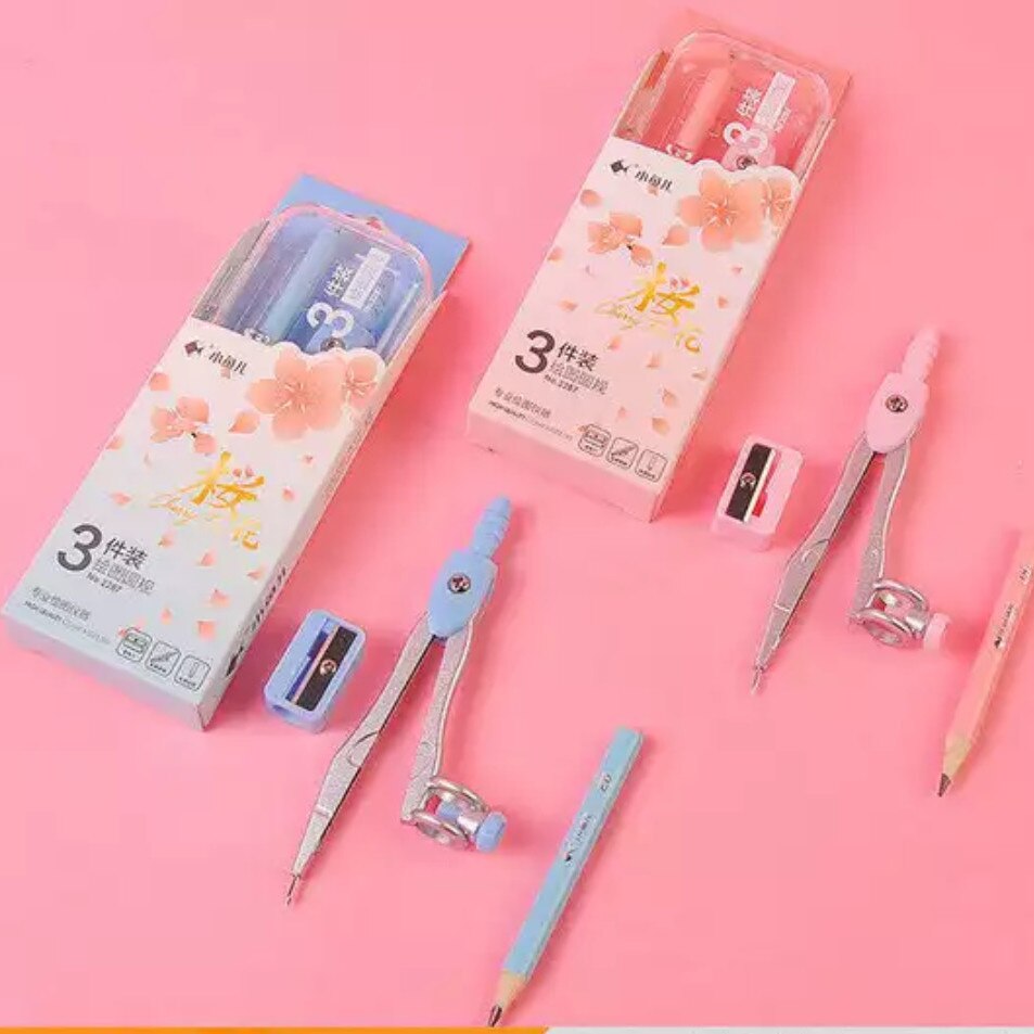 8 In 1 Professionelle Zeichnung Kompass mit 0,7mm Blei Refill Mathematik Geometrie Werkzeuge Kreis Schule Lieferungen Schreibwaren Set für student