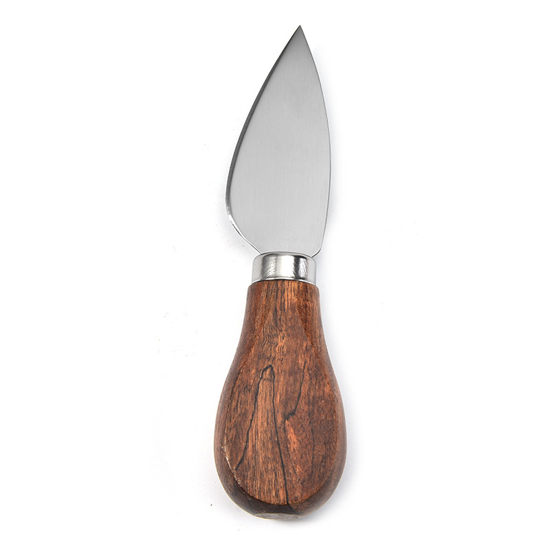 Stahl Edelstahl Käse messer mit Bambus Holzgriff Küche Backwerk zeug Slicer Cutter 1 Stück Bambus Küche