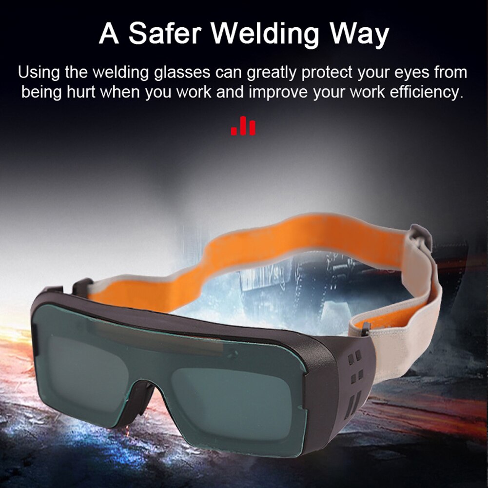 Lunettes de soudage à l'argon Arc pour énergie solaire, obscurcissement automatique, protection des soudeurs de sécurité
