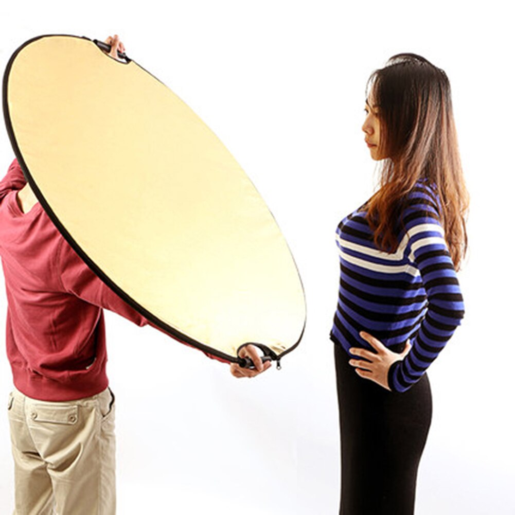 Round 5 in 1 Photography Studio Light Mulit Collapsible Disc Reflector Tool