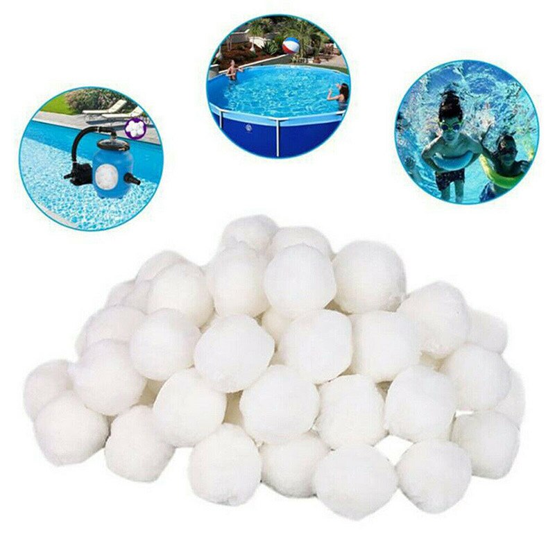 200/500/700G Wit Filter Ballen Milieuvriendelijke Zwembad Reinigingsapparatuur Filter Waterzuivering Fiber Katoen Ballen