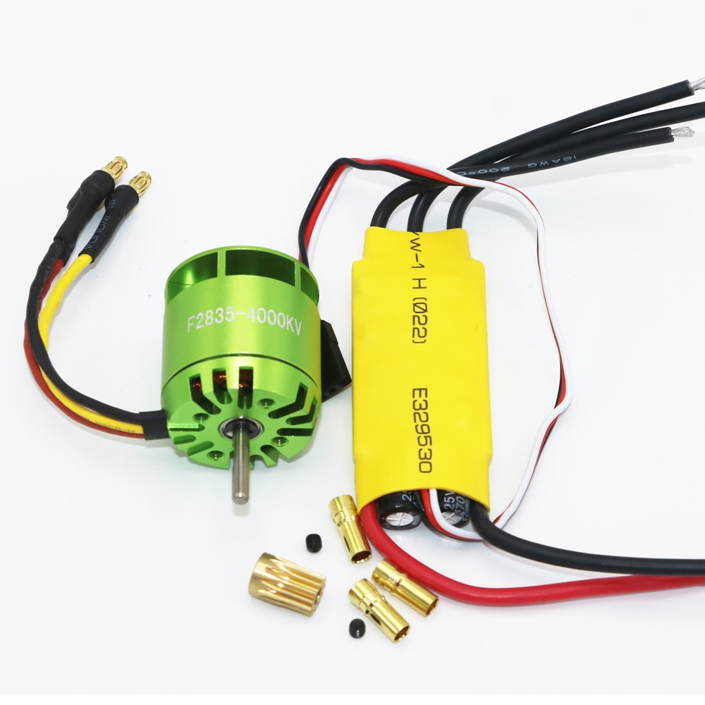 RC 4000KV Brushless Motor For All ALIGN TREX T-rex 450 With XXD 30A ESC For Rc Helicopter