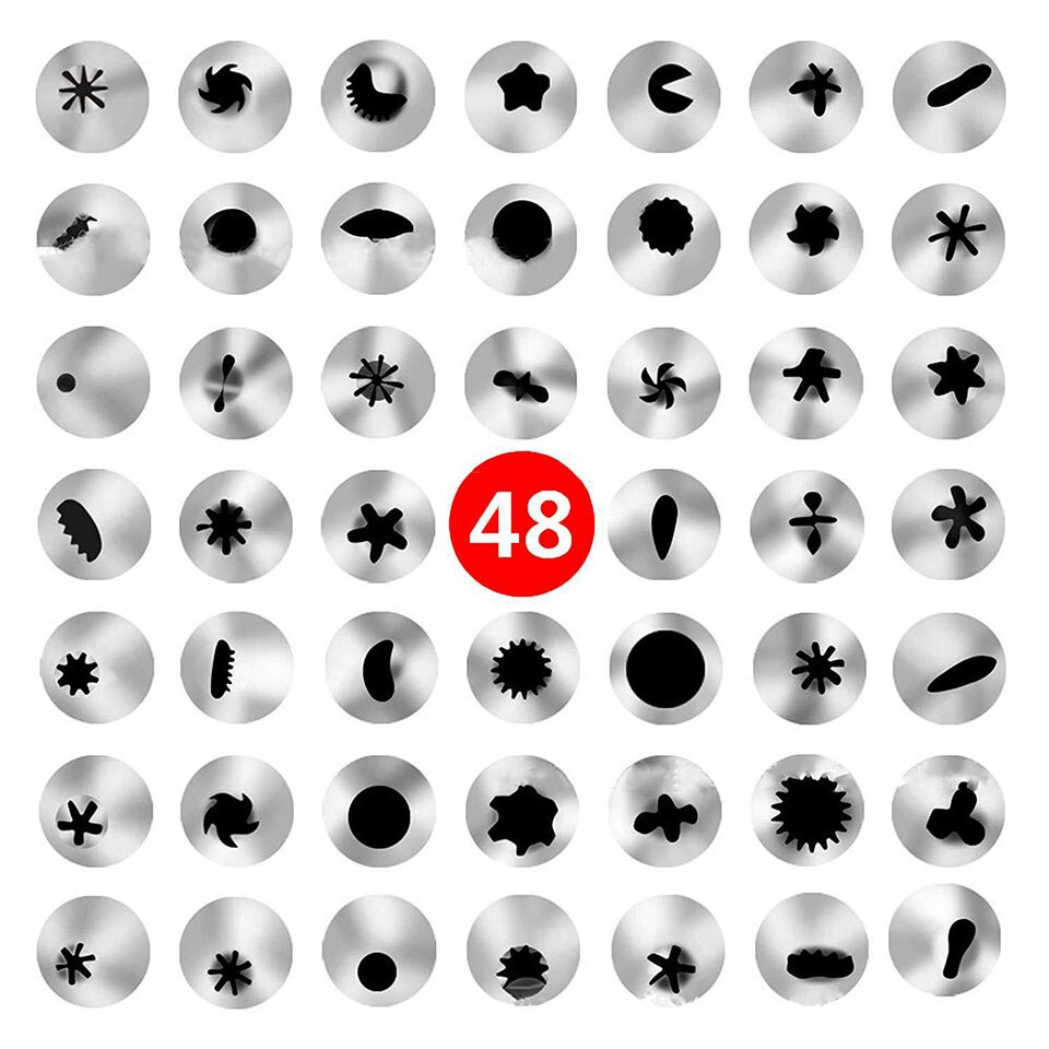 73Pcs Cake Decorating Kit Supplies Baking Tools with Cake Turntable Tips Icing Spatula Smoother Leveler Coupler Frosting