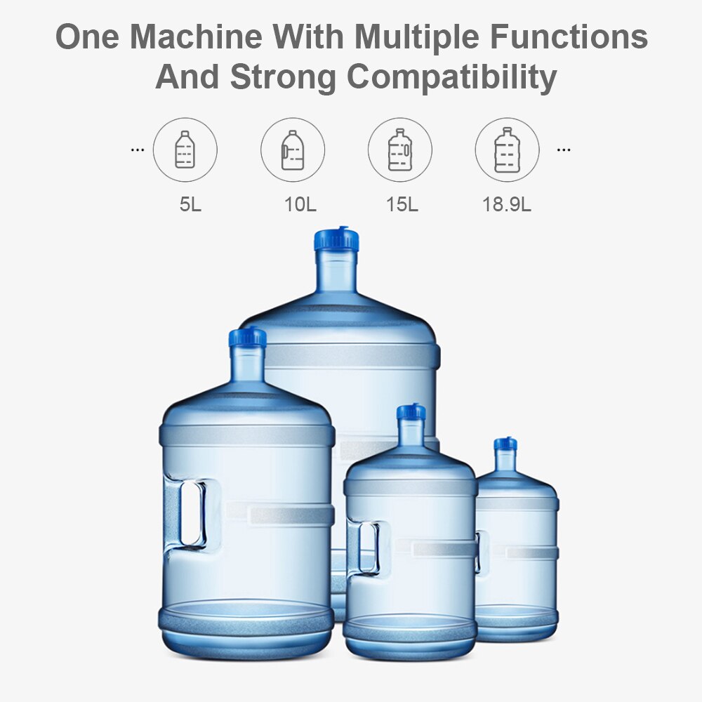 Vandflaske pumpe usb opladning automatisk drikkevandspumpe bærbar elektrisk vanddispenser vandflaske pumpeanordning