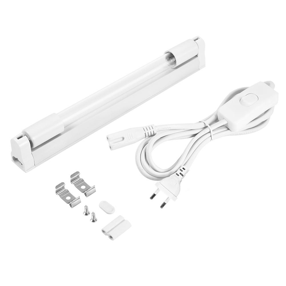 Kiemdodende lamp  t5 ultraviolette lampen 6w 8w doden huisstofmijt eliminator uv ozon dubbel gesteriliseerde led uv kwartslamp