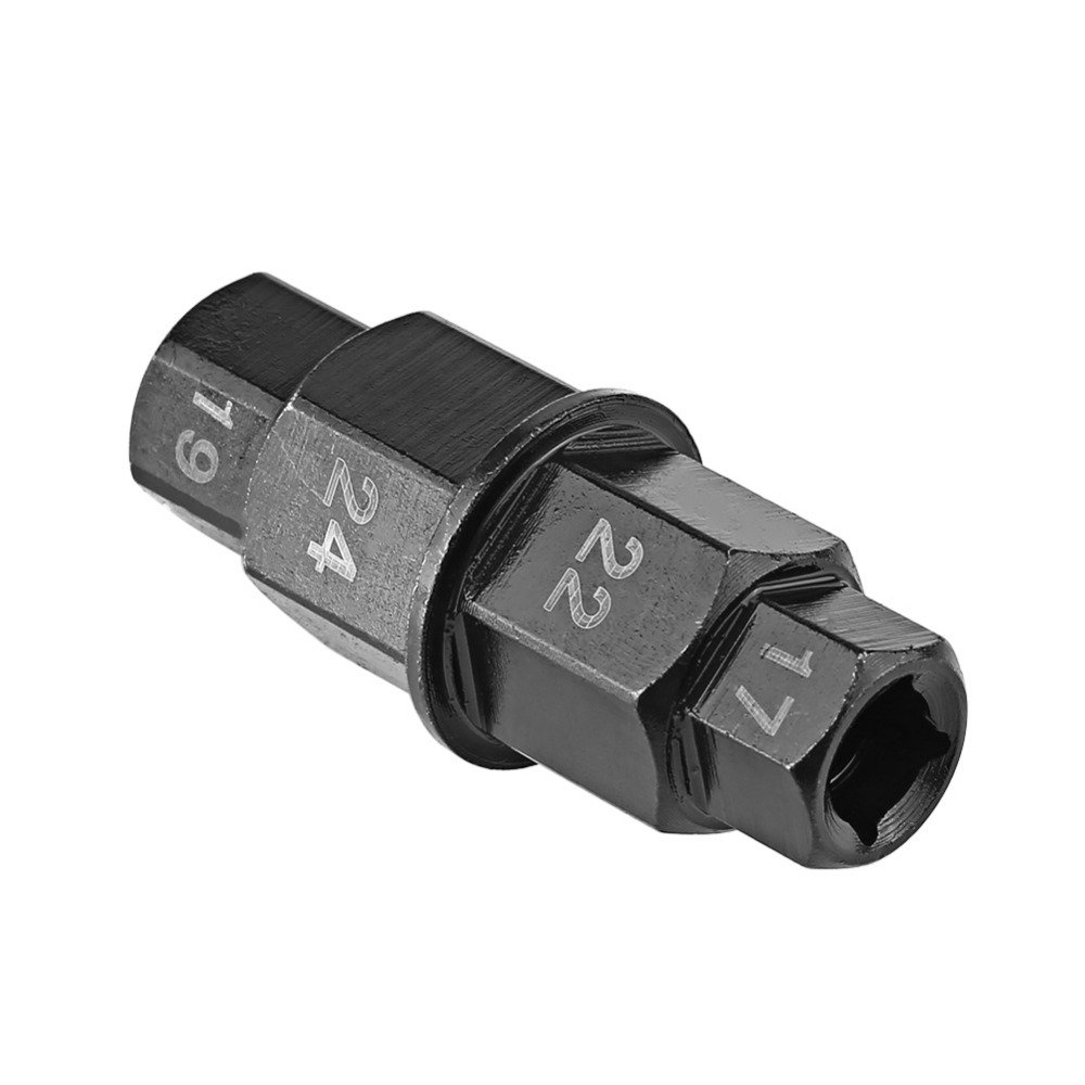 1pc 17 19 22 24mm moottoripyörän etutakapyörän akselin kuusio 17 19 22 24mm akselin kuusioakselin karan poistotyökalu moottoripyörän akselin työkalu