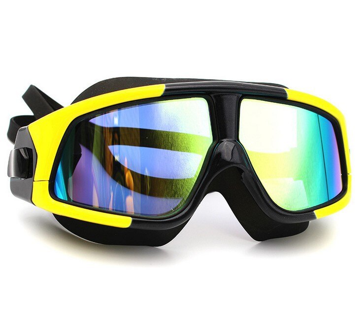 Swimming Goggles Safety-Glasses Women Goggles Glasses Anti-fog swim goggles Adjustable Diving Water Glasses Gafas: Green