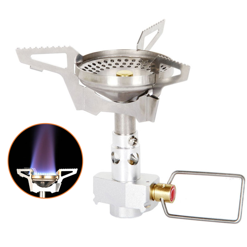 Compact Portable Folding Butane Stove, Outdoor Cooking Stove, Travel