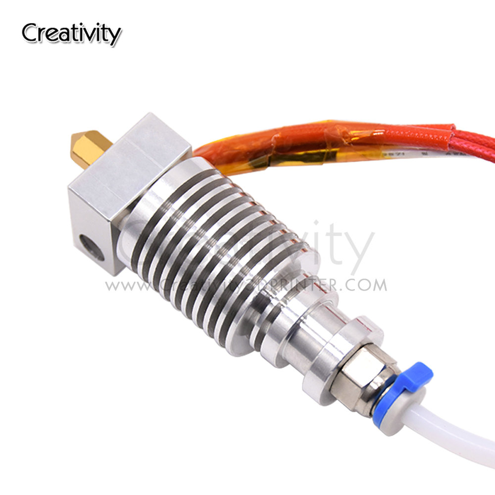 3D CR-10V2 24V Hotend Assembled Extruder Aluminum Alloy Hotend Replacement Parts Set for Creality 3D CR10-V2/V3 Printer