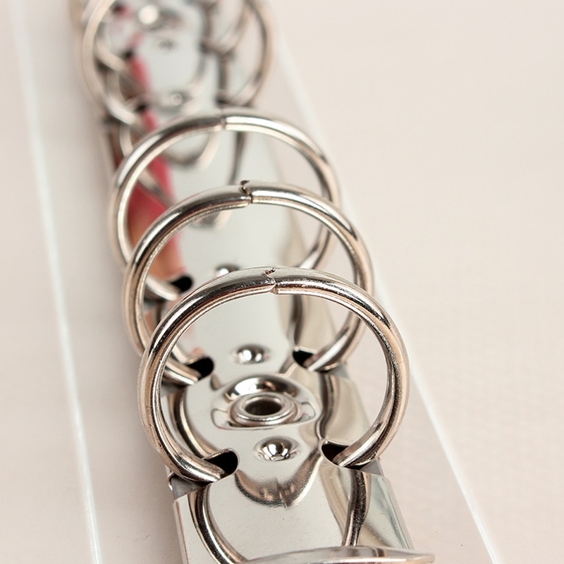 A4 Solid Color Waterproof File Folder 5 Grid Multi-Layer Layers Information Booklet Paper Clip A4 Office Stationery