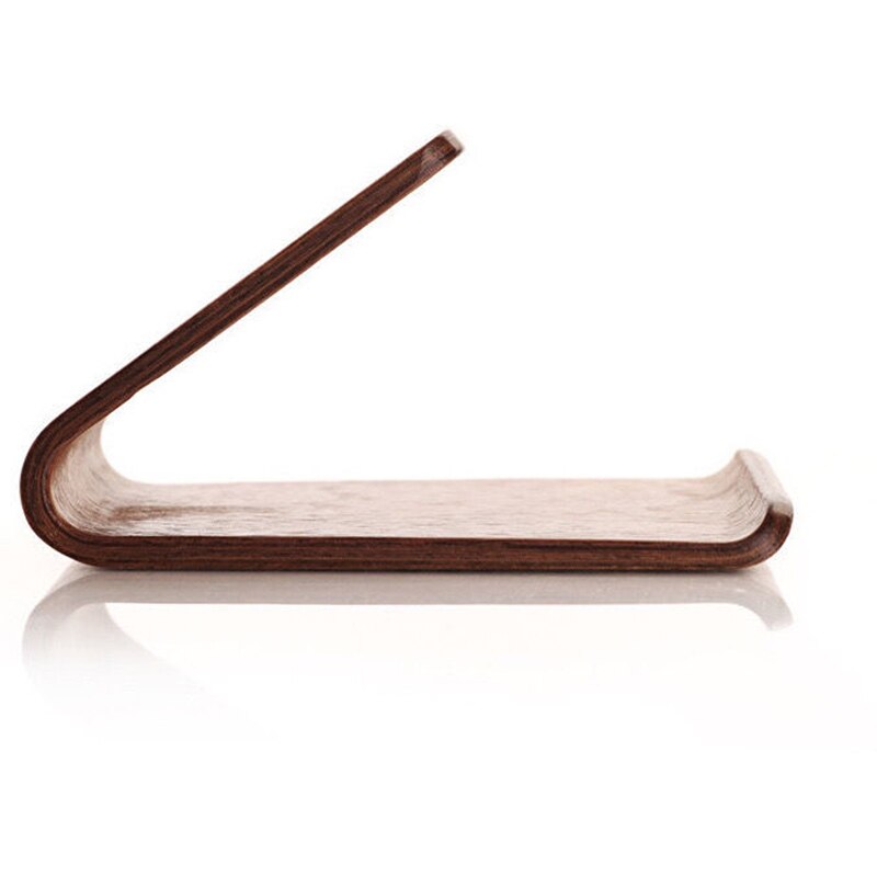Universal Wood Stand Bamboo Mobile Phone Holder Stand Lightweight Slim Cellphones Stands for iPhone Portable Bamboo/Beech/Walnut