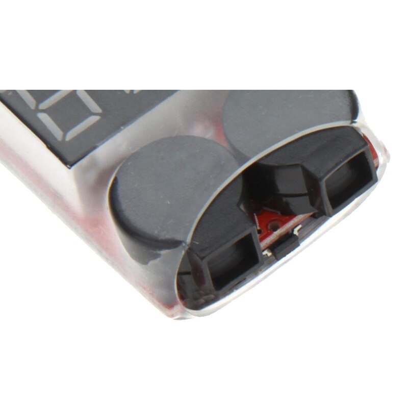 Testeur/alarme Batterie Lipo 1-8S - Précision ±0.01V, Buzzer - Pour Lipo, Li-ion, LiFe - 2 Pièces