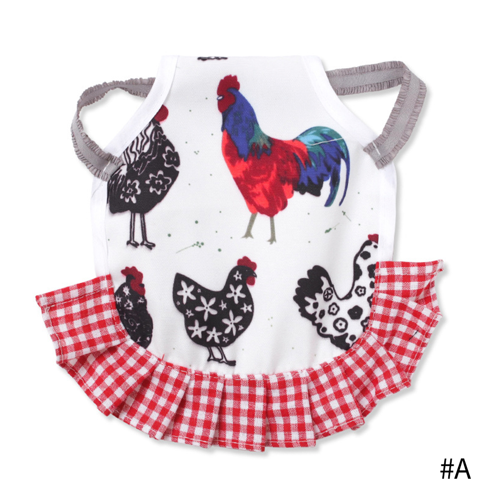 6 Styles Chicken Costume Skirt Tutu Coop Hen Decor Clothes Poultry Feather Protector Halloween Cosplay Dress Party Props: Style 2-A