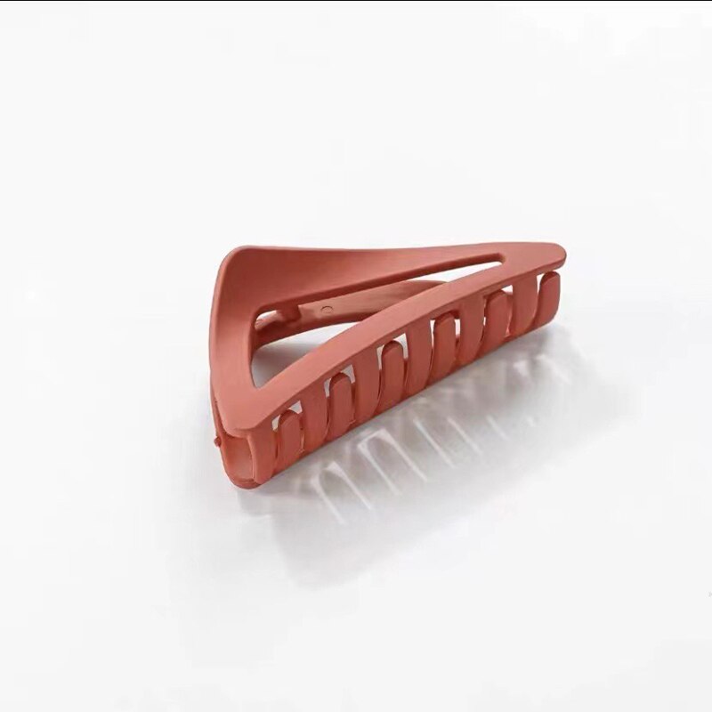 H:HYDE Acryl Hairdres Frauen Haar Krallen Zurück von Kopf Krabben Schellen Klaue Clips Mädchen Süssigkeit Farbe Herz Haar Clips: Q37622