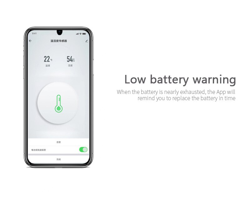 Tuya ZigBee Smart Temperature And Humidity Sensor Battery Powered ZigBee Temperature Humidity Alarm System Device Smart Home