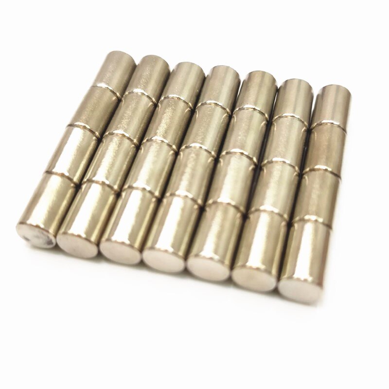 8x20 ímã de neodímio 8mm x 20mm magnético permanente forte super poderoso imanes n35 redondo ndfeb 8x20mm padrão magnético