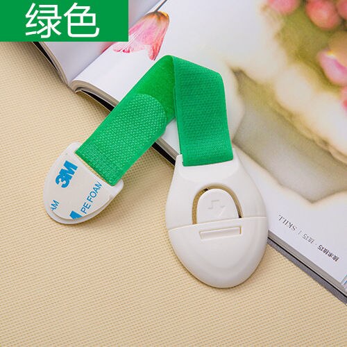 Nuttig Sloten Kind Baby Baby Kids Lade Deur Kast Vriezer Kast Veiligheid Sloten Voor kinderen Veiligheid Plastic Lock: Groen