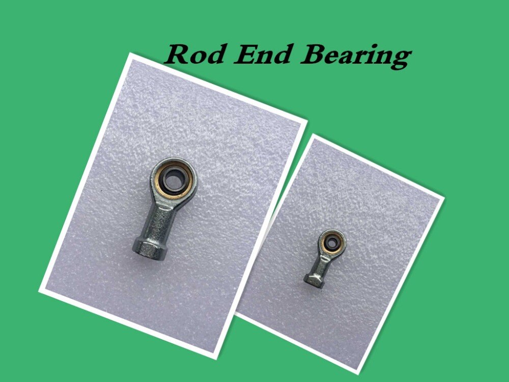 10pcs SI10T/K 10mm Female Right Hand Thread Rod End Joint Bearing Metric Thread M10x1.5mm