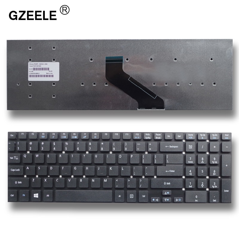 Wikiparts* REPLACEMENT KEYBOARD FOR ACER ASPIRE 5741, 5745, 5749, 5750, 7739, 7741, 7745, 7750, 5820T LAPTOP UK LAYOUT KEYBOARD