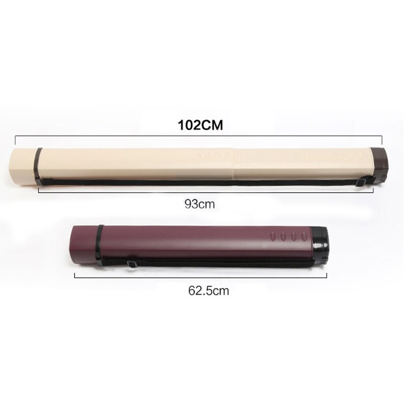 Square Drawing Tube Adjustable Portable Drawing Poster Tube For Artist Supplies