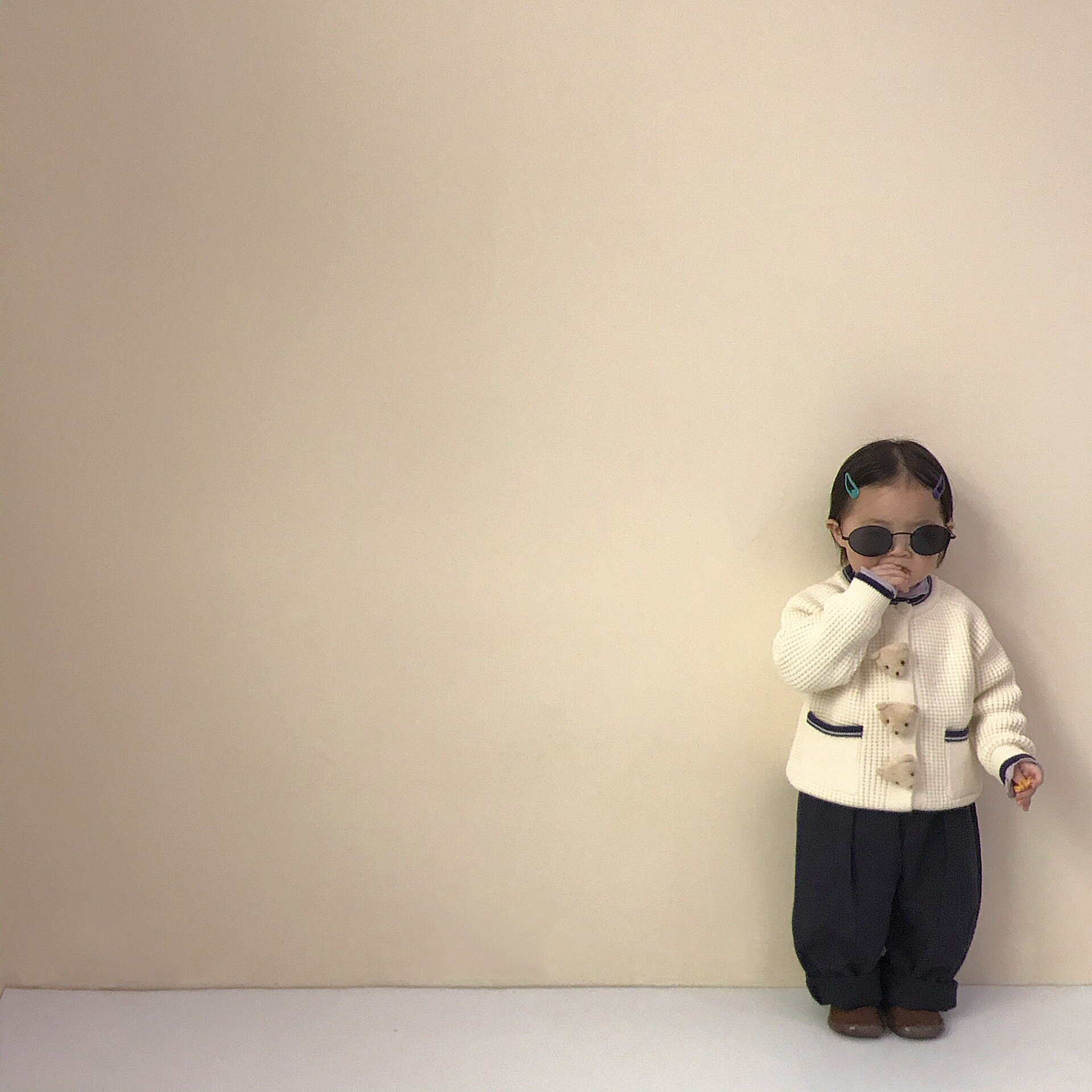 Suéter de oso de para bebé y niña, cárdigan de punto, Chaqueta de algodón para niño, abrigo de punto, chaqueta informal para niño