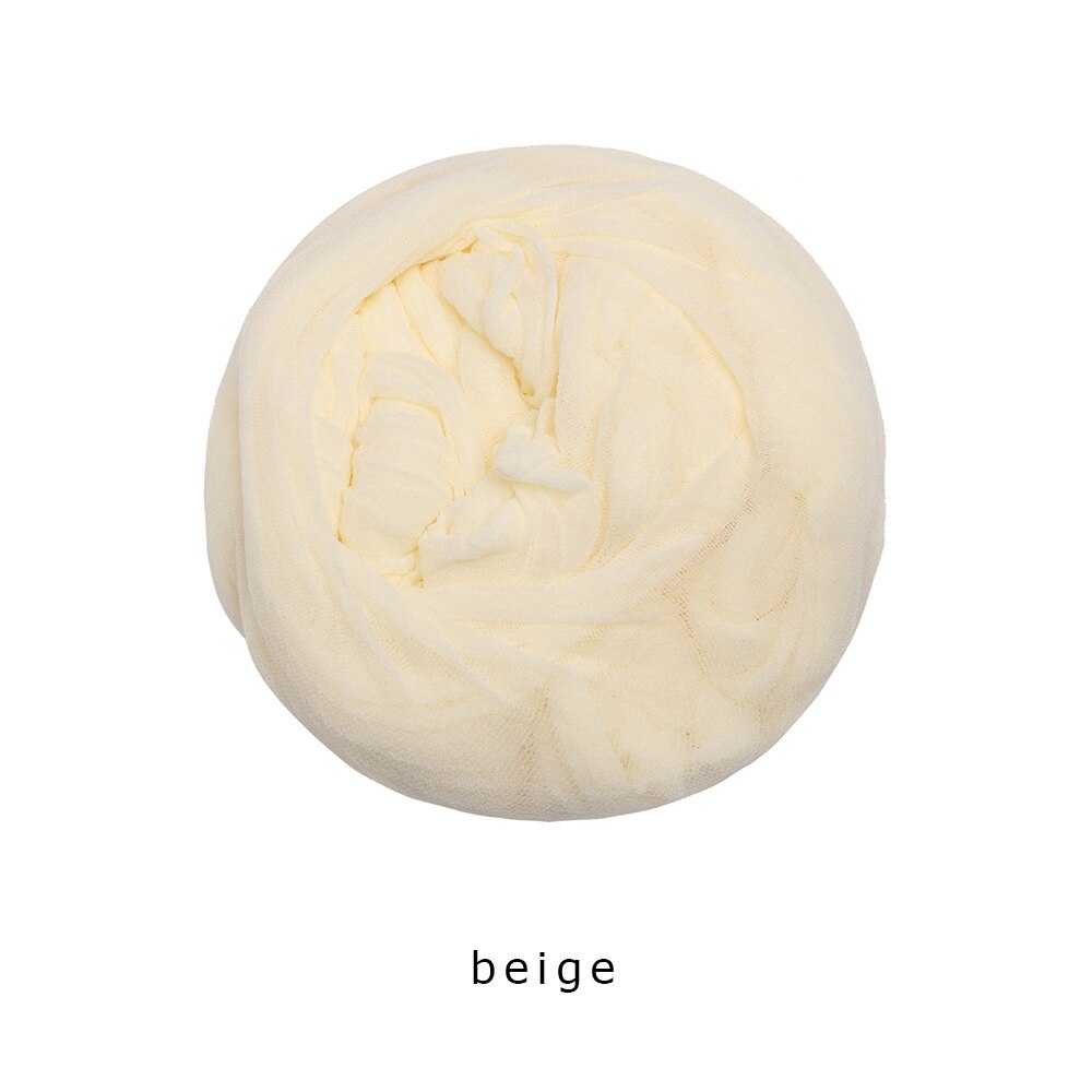 5 stk flerfarget nylonstrømpe kunstig blomstertilbehør strekktrykk håndlaget krans gjør-det-selv-håndverk bryllupsfestdekor: beige