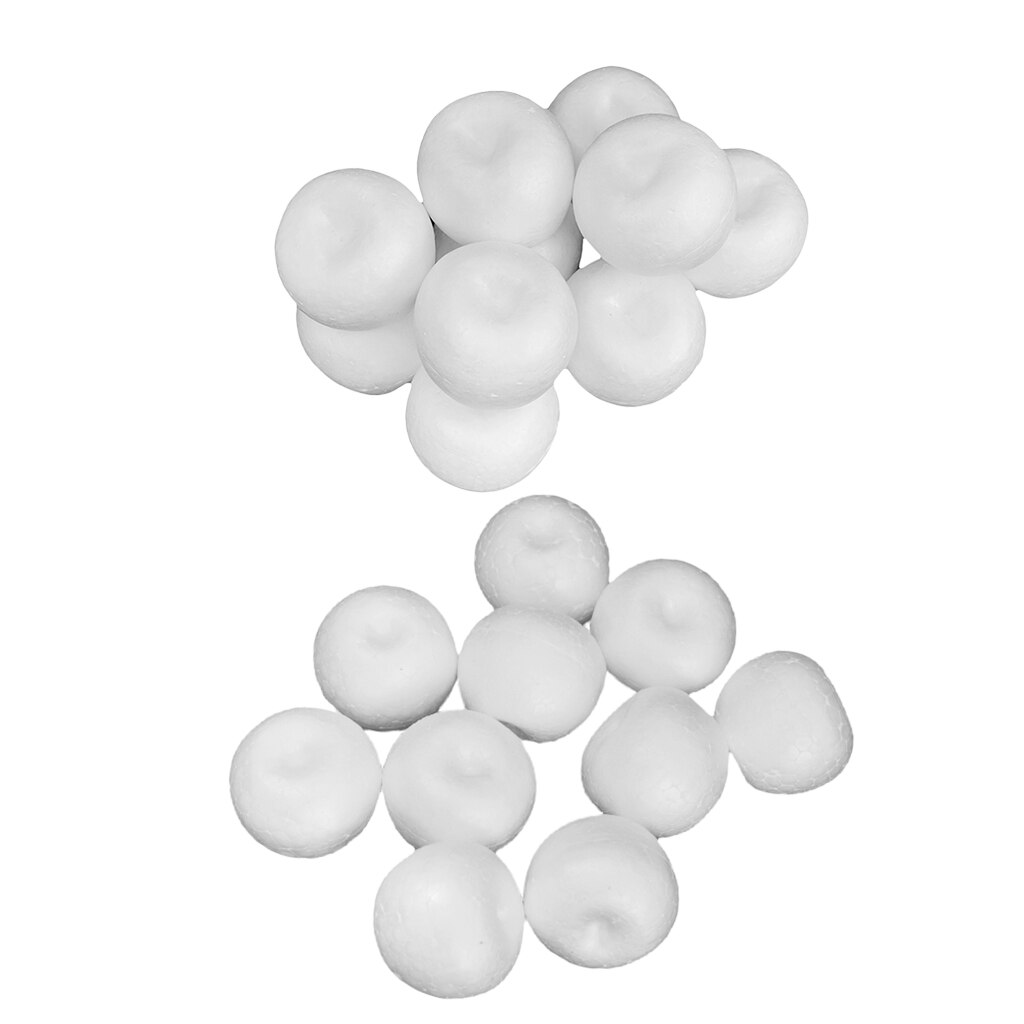 Mousse de polystyrène pour modelage de pommes de noël, 10 pièces, matériel artisanal pour bricolage