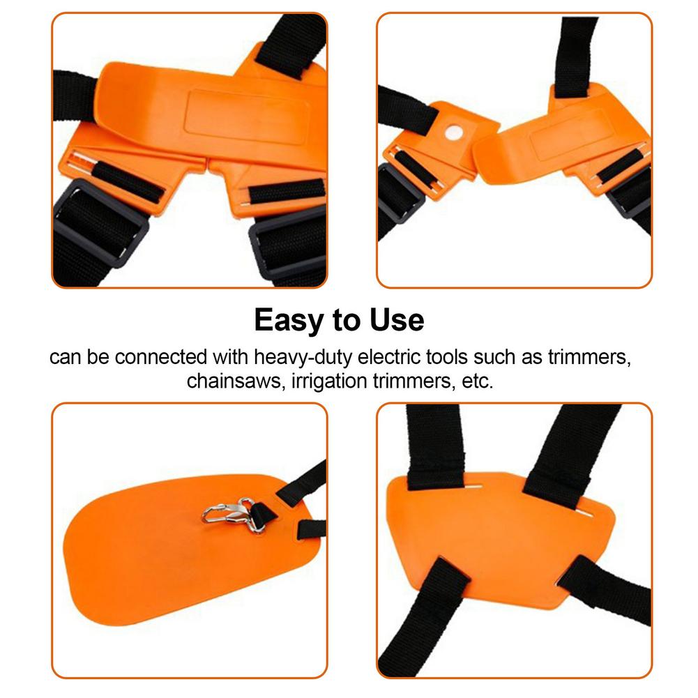 Verstelbare Strimmer Strap Harness Strap Snoeischaar Harnas Nylon Riem Voor Bosmaaier Gazon Mowe Gras Snoeischaar Harnas Tuinieren Tool