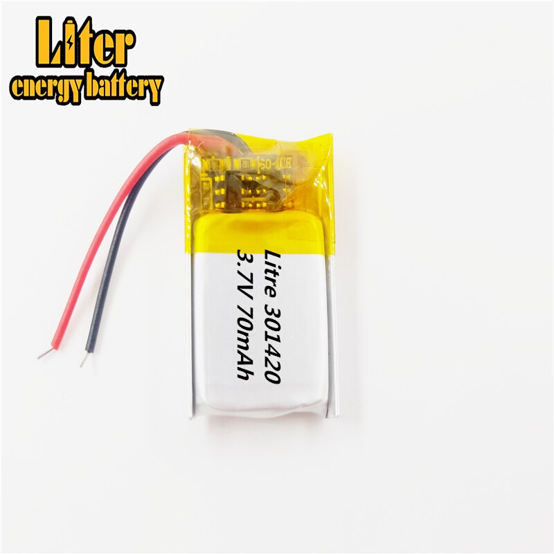 301420 3,7 V 70MAH 031420 301423 Lithium-batterie MP3 Bluetooth Headset kleine spielzeug batterie