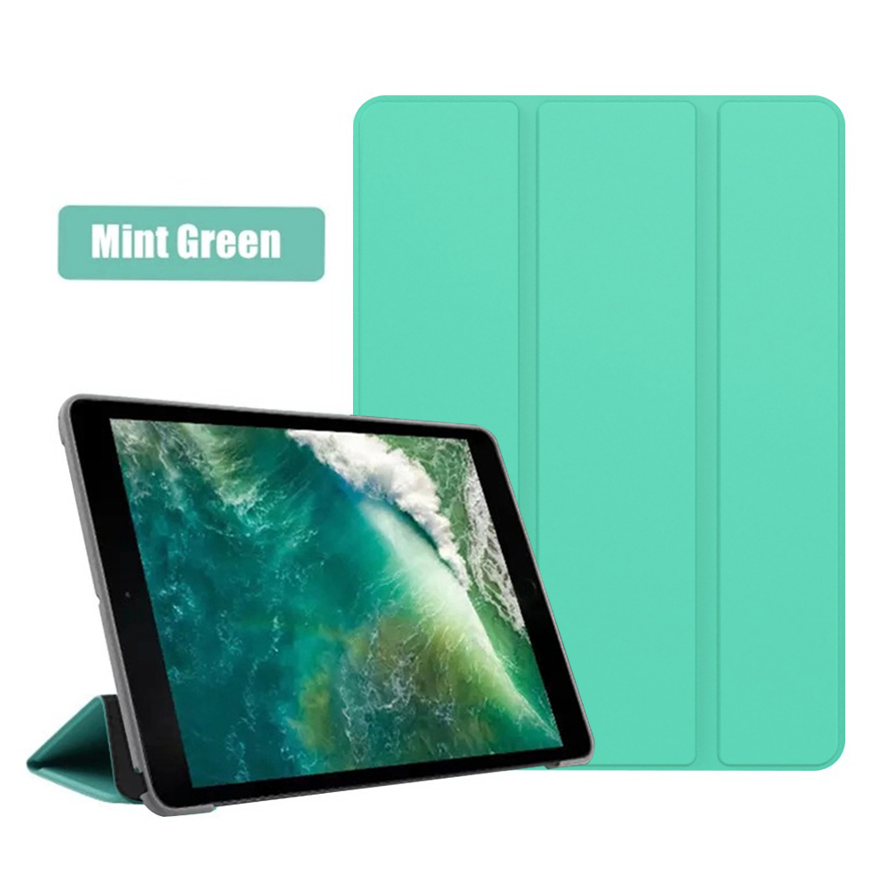 El caso para el iPad 3 10,5 Pro PU cuero Tablet funda para Apple iPad aire 3rd generación A2153 A2123 con Smart sueño: Mint Green / iPad Air 3 2019