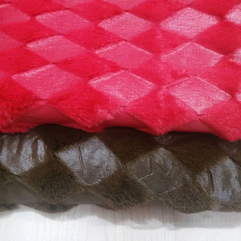 Fabriek direct PV fluwelen rubber thuis textiel meubels kussen kleding gebreide pluche
