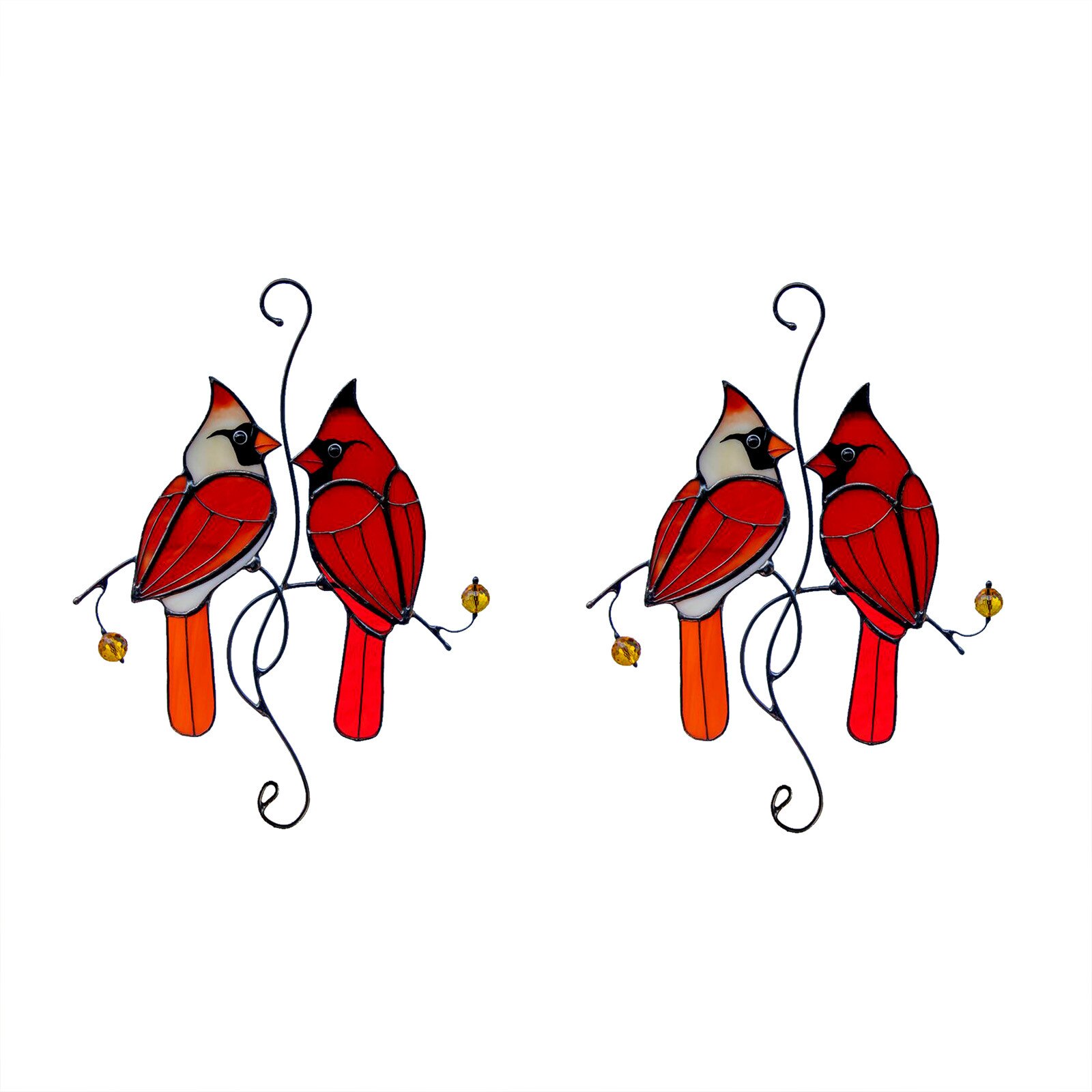 Acryl Vogel Wand Decor Indoor Wand Kunst Skulptur Hängen Fenster Handwerk Kette Hängen Ornament Home Garten Dekoration #36: H