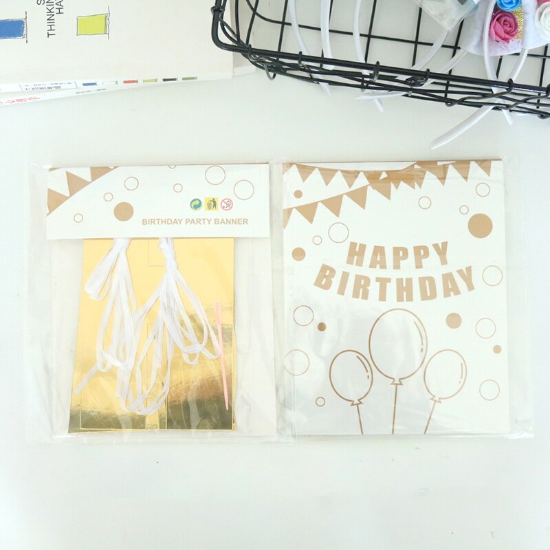 Decoración de cumpleaños para niña, pancarta de papel para de nacimiento, de cumpleaños