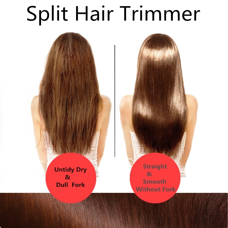 Hair Split Trimmer Straightener Hair Clipper Trimming Hairy Branches End Split Hair Trimmer Built-in Battery Split Hairs Cutter