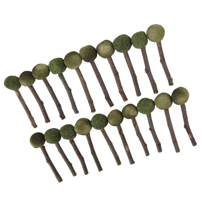 Rabbit Chewing Sticks Safe Pet Grass Ball Sticks for Squirrels for