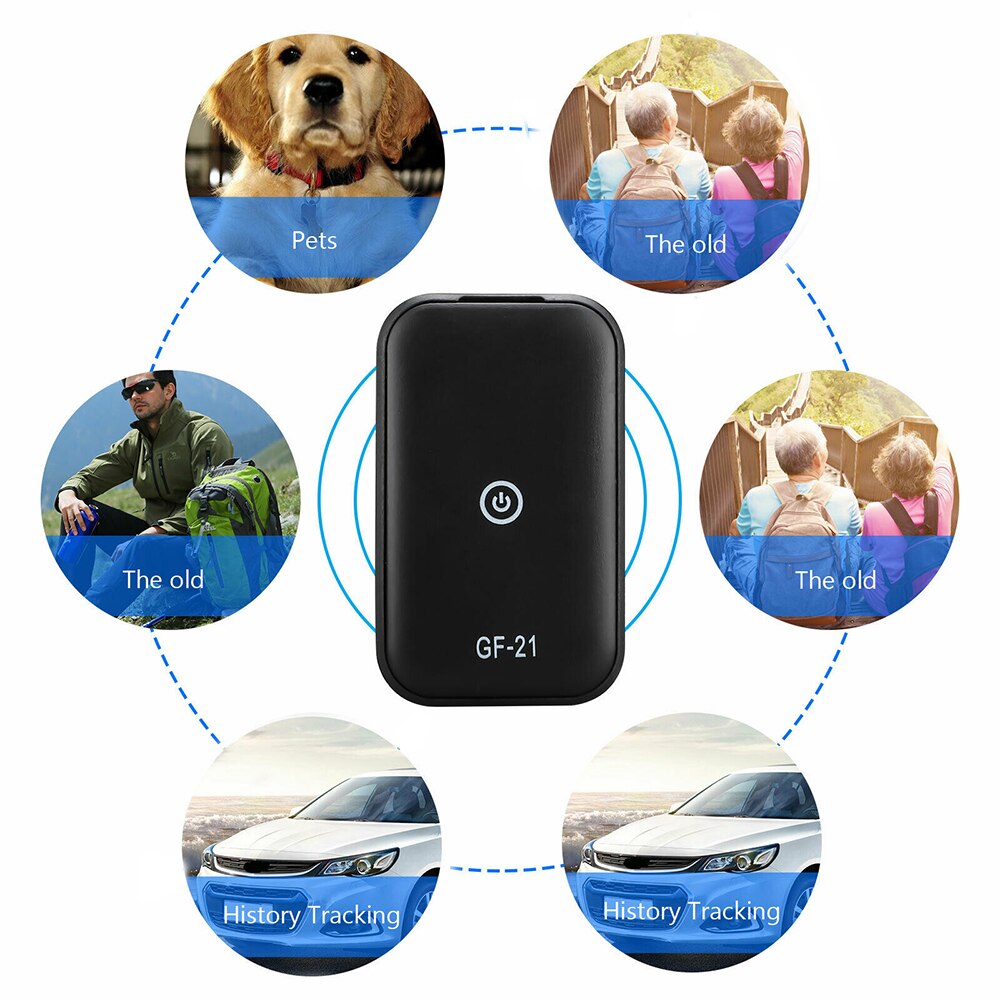 Mini gps realtid bil tracker mikrofon wifi lbs gps locator positioneringsenhed anti-mistet enhed stemmestyring optagelse