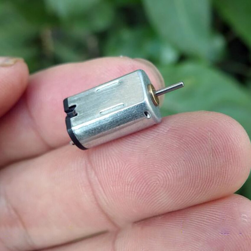 M20 Precision Motor with Metal Brush + Commutator DC12V 25500rpm Micro Motor for Audiovisual Equipment, Shaft Diameter 1mm