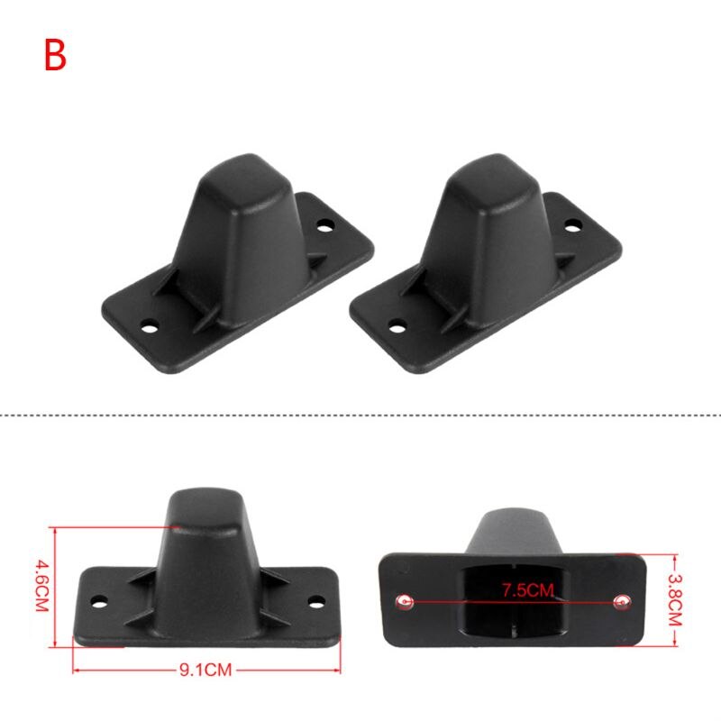 1Pair Replacement Plastic Stud Luggage Feet Pads for Luggage Bags Suitcase Stand Feet