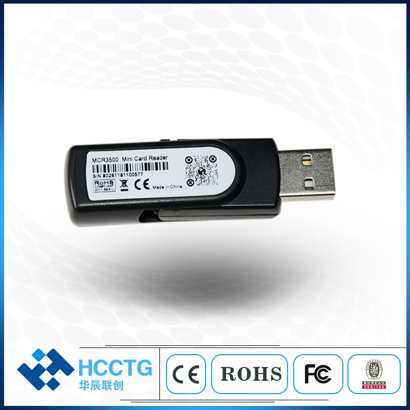 USB Interface Mini Smart Card Reader With Freely SDK Reader DCR3500
