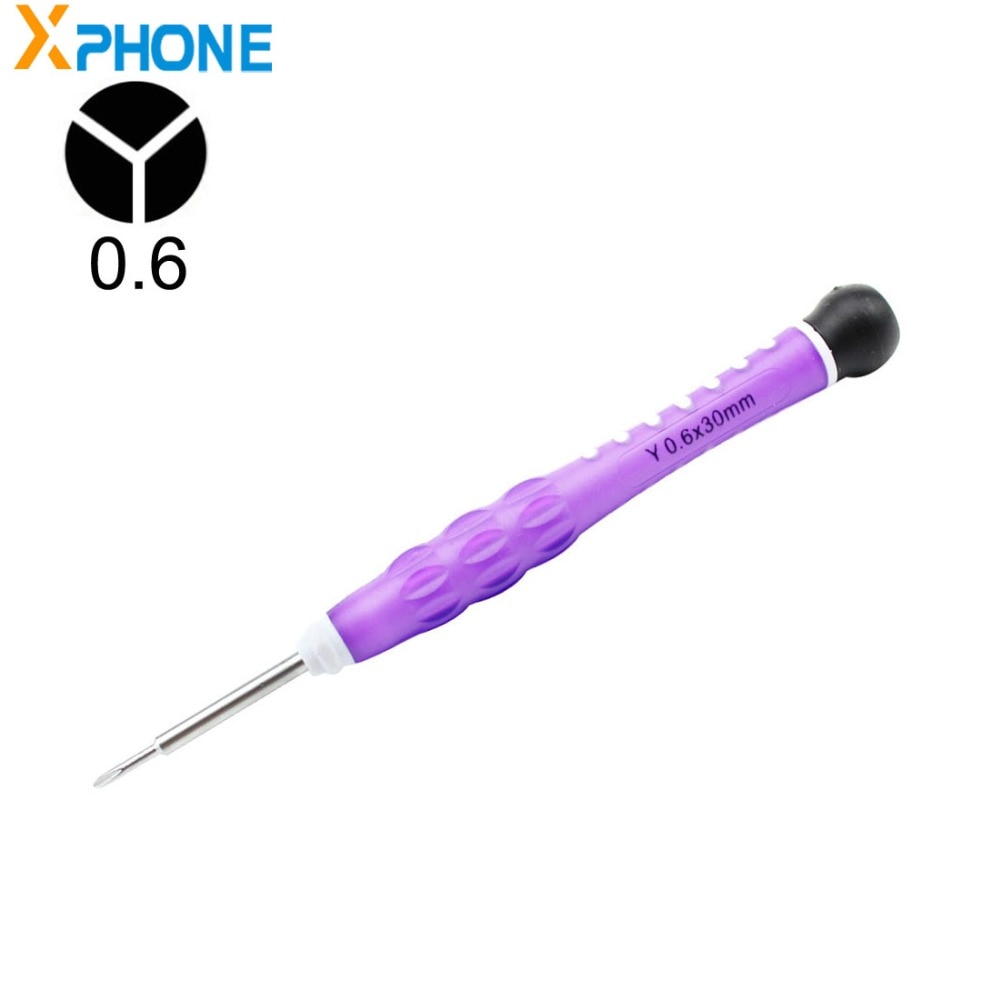 2 pc /  lots tri-wing 0.6 y1 skruvmejsel tri-point reparationsöppningsverktyg för iphone 8 7 7 plus för apple