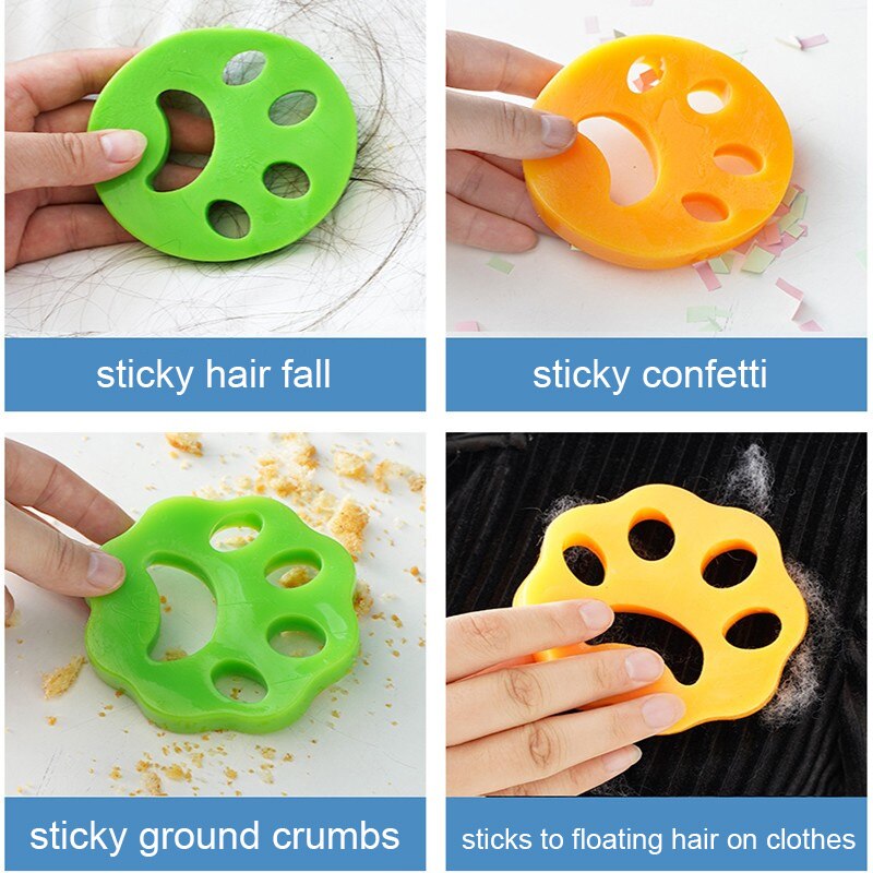 Pet Hair Remover Reusable Washing Machine Accessories Cleaning Laundry Catcher Pet Hair Catcher Cat Dog Lint Remover Dryer