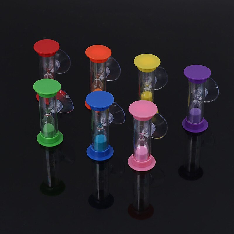 Douche Timer Speelgoed Met Sucker Praktische Zand Klok Baden Tool Gadget Handig Zandloper Abs Badkamer Accessoires Thuis