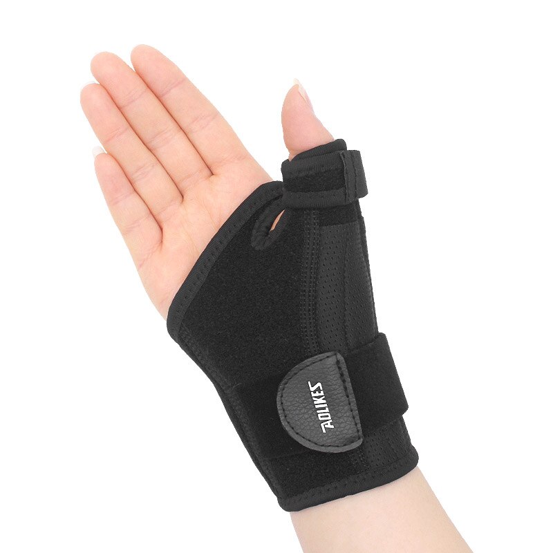 Håndledsstøtte håndbeskyttelse rulle snowboard skating ski håndledsbeskytter håndfladebeskytter fingerbeskytter justerbar armbåndsbøjle: Ret