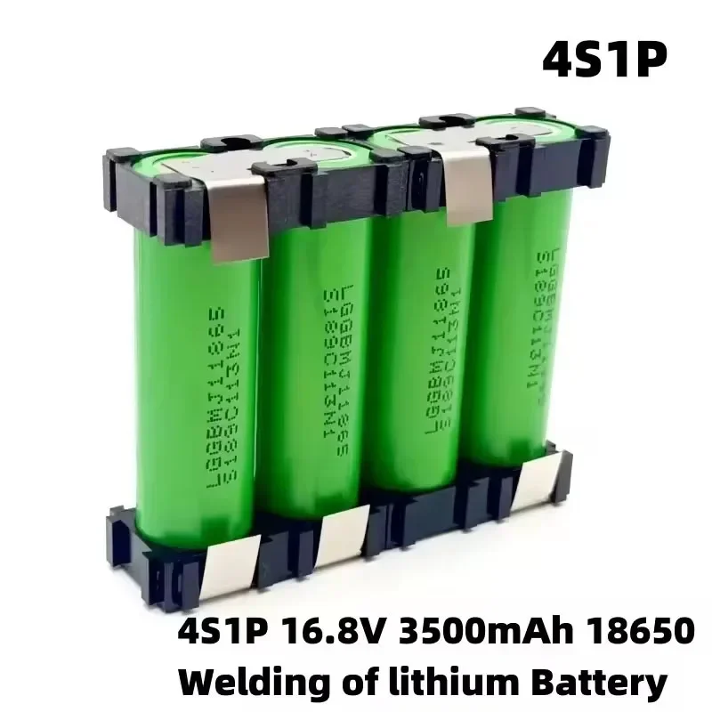2S1P 3S2P 4S1P~5S2P 6S2P MJ1 18650 battery pack custom MJ1 18650 battery welding 3500mAh / 7000mah battery pack 7.4V to 25.2v: Silver