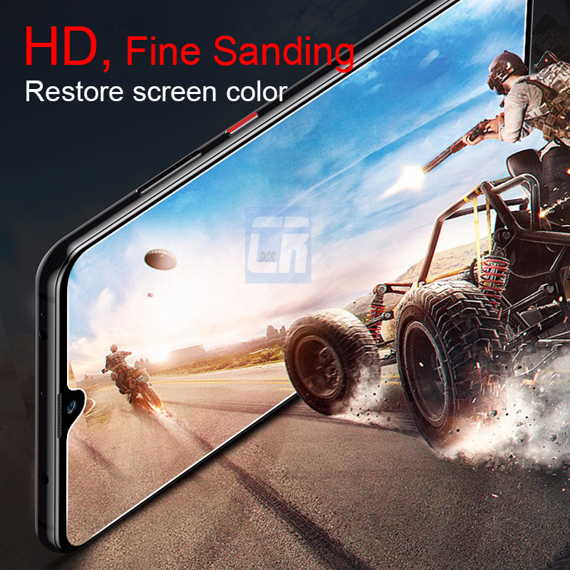 No Fingerprint Matte Frosted Tempered Glass for Xiaomi Redmi Note 10 11 9 6 7 8 Pro 9s 4X F1 M3 F3 Poco X3 Nfc Screen Protector
