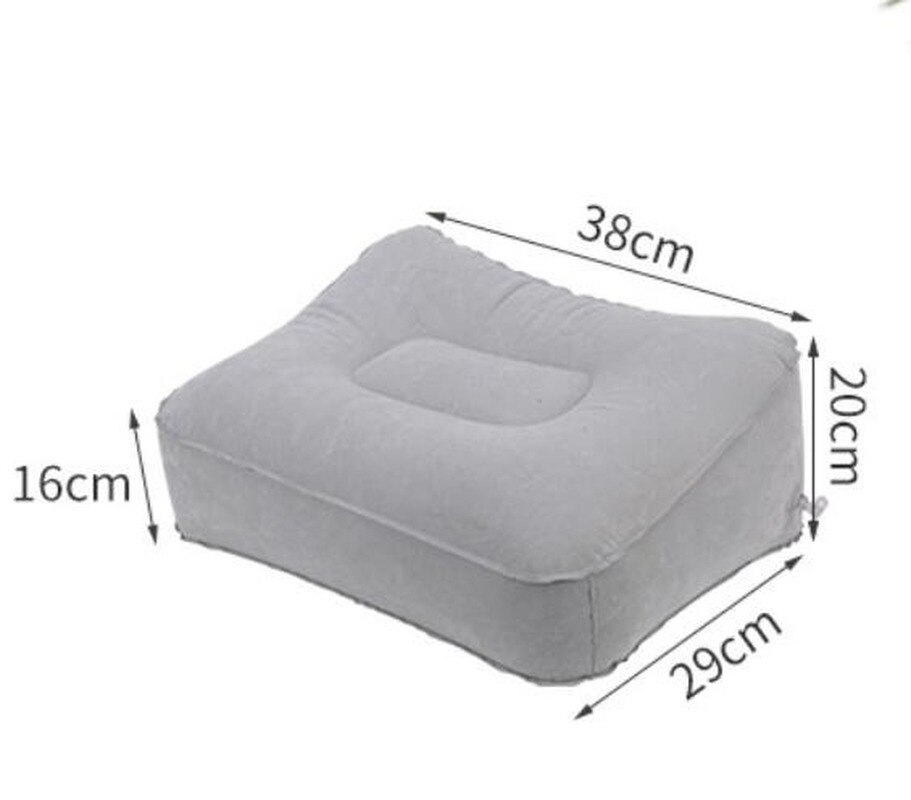 Car Pillow Inflatable Travel Sleeping Inflatable aircraft foot pad foot travel supplies leg train sleeping Aircraft Pillow