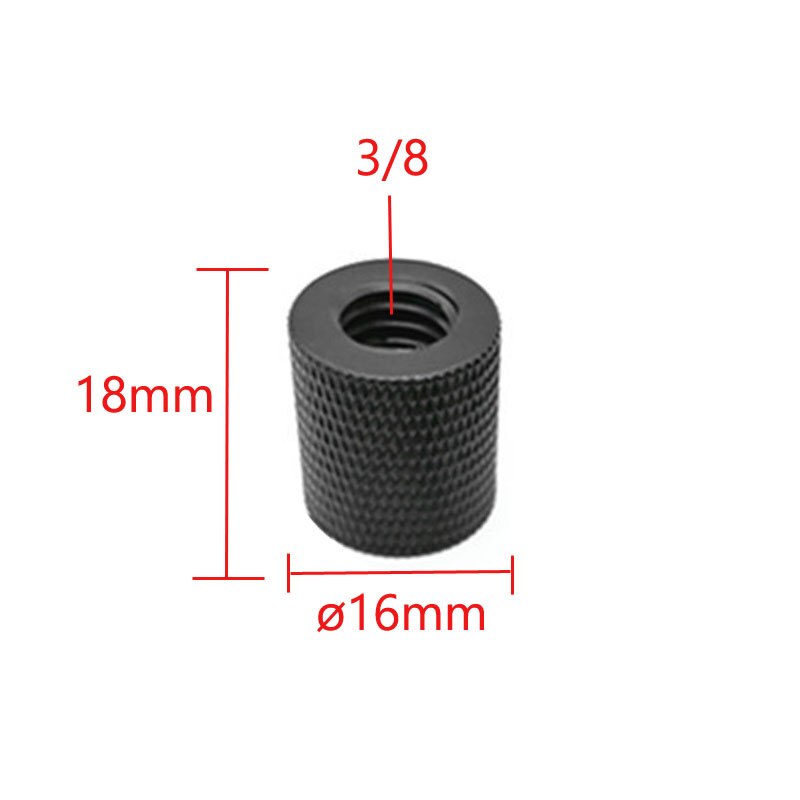 1/4 "Naar 3/8" 5/8 "Om 1/4" Man-vrouw Draad Schroef Mount Adapter Statief Plaat Schroef plaat Schroef Mount Voor Slr Camera: C  38